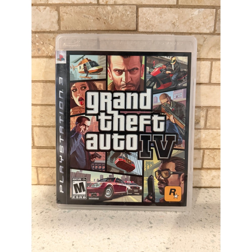 Grand Theft Auto IV GTA 4 PS3 Complete Tested